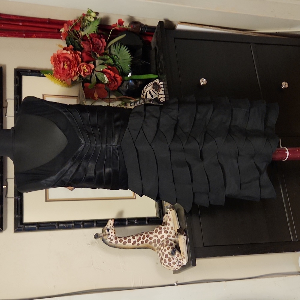XSCAPE Black Formal Dress